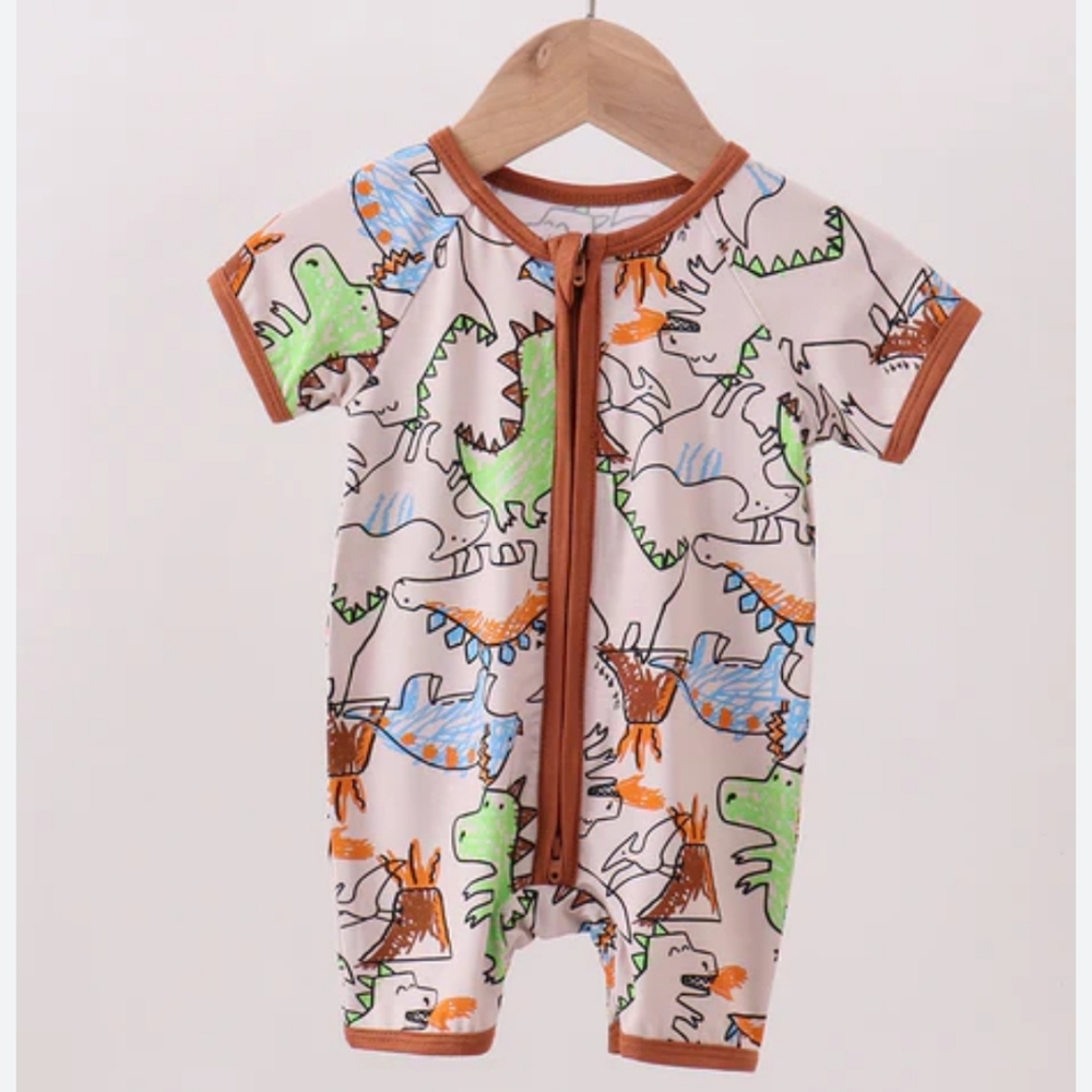 Dinosaur Baby romper Sz 6 months